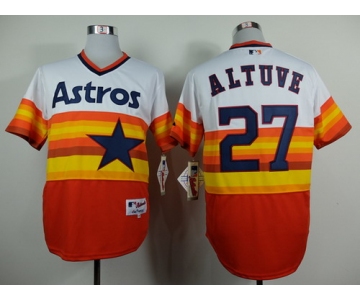 Houston Astros #27 Jose Altuve 1979 Rainbow Jersey