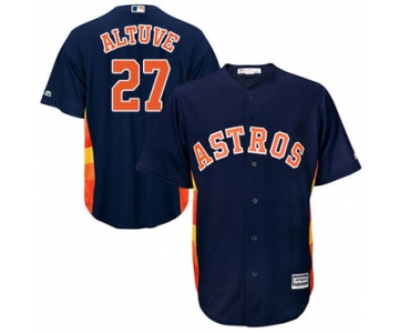 Houston Astros #27 Jose Altuve Navy Blue New Cool Base Stitched Baseball Jersey