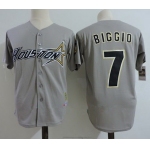 Men's Houston Astros #7 Craig Biggio Gray Road 1997 Throwback Cooperstown Collection Stitched MLB Mitchell & Ness Jersey