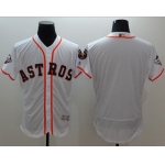Astros Blank White Flexbase Authentic Collection 2019 World Series Bound Stitched Baseball Jersey