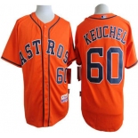 Houston Astros #60 Dallas Keuchel Orange Jersey