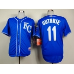 Kansas City Royals #11 Jeremy Guthrie 2014 Blue Jersey