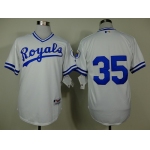 Kansas City Royals #35 Eric Hosmer 1974 White Jersey