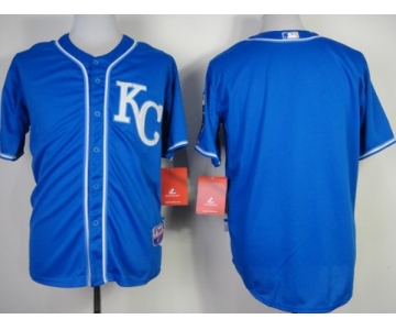 Kansas City Royals Blank 2014 Blue Jersey