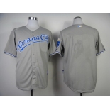 Kansas City Royals Blank Gray Jersey