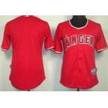 LA Angels of Anaheim Blank Red Jersey