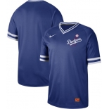 Dodgers Blank Royal Authentic Cooperstown Collection Stitched Baseball Jersey