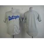 LA Angeles Dodgers Blank Gray Jersey