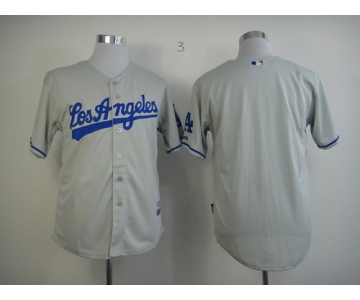 LA Angeles Dodgers Blank Gray Jersey