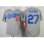 Los Angeles Dodgers #27 Matt Kemp 2014 Gray Jersey