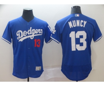 Men's Los Angeles Dodgers 13 Max Muncy Royal Flexbase Jersey