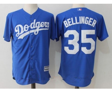 Men's Los Angeles Dodgers #35 Cody Bellinger Royal Blue Stitched MLB Majestic Cool Base Jersey