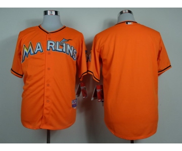 Miami Marlins Blank Orange Jersey