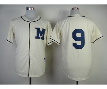 Milwaukee Brewers #9 Jean Segura 1913 Cream M Patch Jersey
