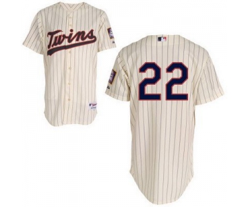 Men's Minnesota Twins #22 Chris Archer Cream Jersey