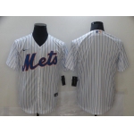 Men New York Mets Blank White Game Nike MLB Jerseys