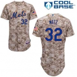 Men's New York Mets #32 Steven Matz 2014 Camo Jersey