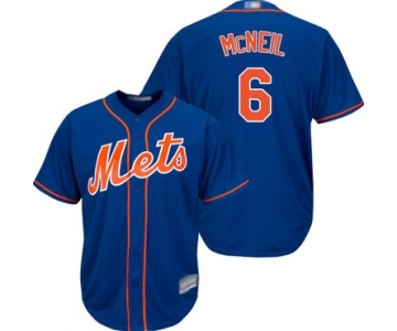 Mets #6 Jeff McNeil Blue New Cool Base Stitched Baseball Jersey