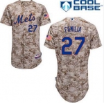 New York Mets #27 Jeurys Familia 2014 Camo Jersey