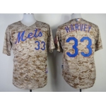 New York Mets #33 Matt Harvey 2014 Camo Jersey