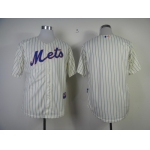 New York Mets Blank Cream Jersey