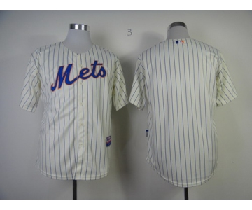 New York Mets Blank Cream Jersey