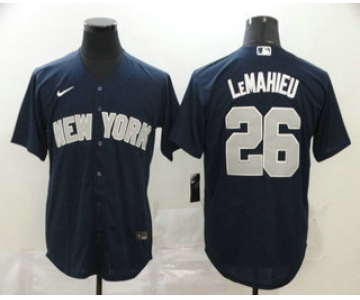 Men's New York Yankees #26 DJ LeMahieu Navy Blue Stitched MLB Cool Base Nike Jersey
