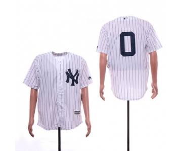 Men's New York Yankees 0 Adam Ottavino White Cool Base Jersey