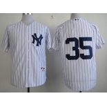 New York Yankees #35 Michael Pineda White Jersey