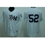 New York Yankees #52 CC Sabathia White Jersey