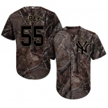 New York Yankees #55 Sonny Gray Camo Realtree Collection Cool Base Stitched MLB Jersey