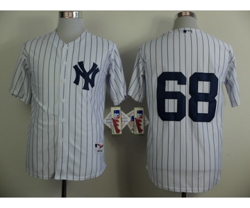 New York Yankees #68 Dellin Betances White Jersey