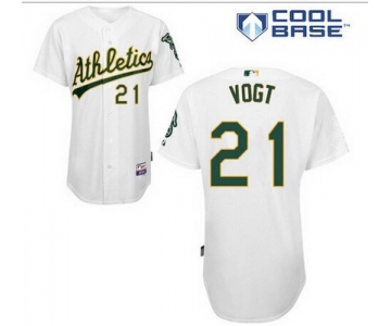 Men's Oakland Athletics #21 Stephen White Jersey