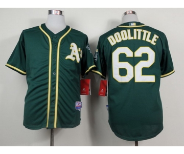 Oakland Athletics #62 Sean Doolittle 2014 Dark Green Jersey