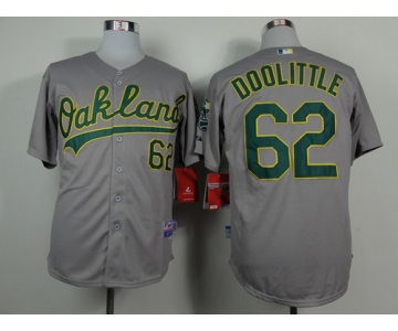 Oakland Athletics #62 Sean Doolittle Gray Jersey