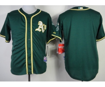 Oakland Athletics Blank 2014 Dark Green Jersey