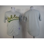 Oakland Athletics Blank Gray Jersey