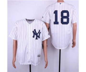 New York Yankees 18 Didi Gregorius White Cool Base Jersey