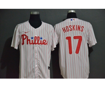 Men's Philadelphia Phillies #17 Andrew McCutchen White Stitched MLB Cool Base Nike Jersey