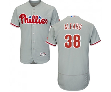 Philadelphia Phillies #38 Jorge Alfaro Grey Flexbase Authentic Collection Stitched Baseball Jersey