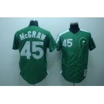 Philadelphia Phillies #45 Tug McGraw 1981 St. Patrick's Day Green Throwback jersey