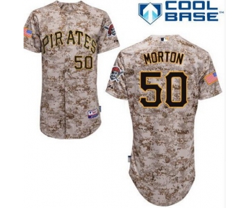 Men's Pittsburgh Pirates #50 Jameson Taillon Camo Cool Base Baseball Jersey