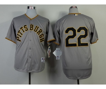 Pittsburgh Pirates #22 Andrew McCutchen 1953 Gray Jersey