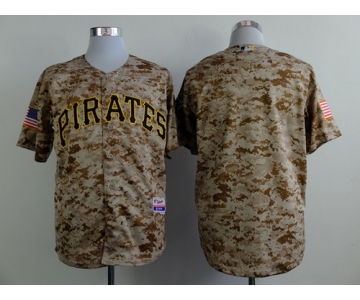 Pittsburgh Pirates Blank 2014 Camo Jersey