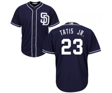Padres #23 Fernando Tatis Jr. Navy blue Cool Base Stitched Youth Baseball Jersey