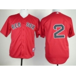 Boston Red Sox #2 Xander Bogaerts Red Jersey