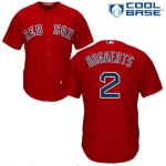 Youth Boston Red Sox #2 Xander Bogaerts Red Stitched MLB Majestic Cool Base Jersey