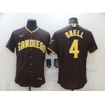 Men San Diego Padres 4 Snell brown Elite 2021 Nike MLB Jersey