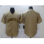 Men San Diego Padres Blank brown stripe Game Nike MLB Jerseys