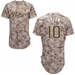 Men's San Diego Padres #10 Justin Upton 2015 Camo Jersey